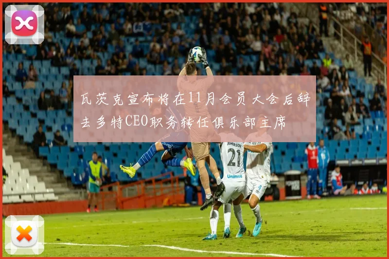 瓦茨克宣布将在11月会员大会后辞去多特CEO职务转任俱乐部主席